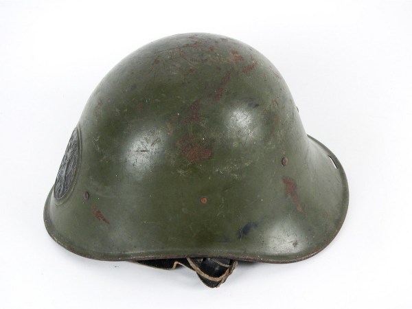 Nederlandse-legerhelm-M34-model-1934-1940-staalhelm-Dutch-military-steel-helmet-Chris van der Hoef-Nederlandse Leeuw-00008